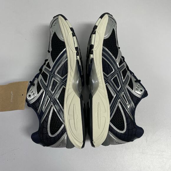 Asics Gel Nimbus 10.1 Black Midnight 1203A543 003 Size 7.5 Men Blue Mesh Runner